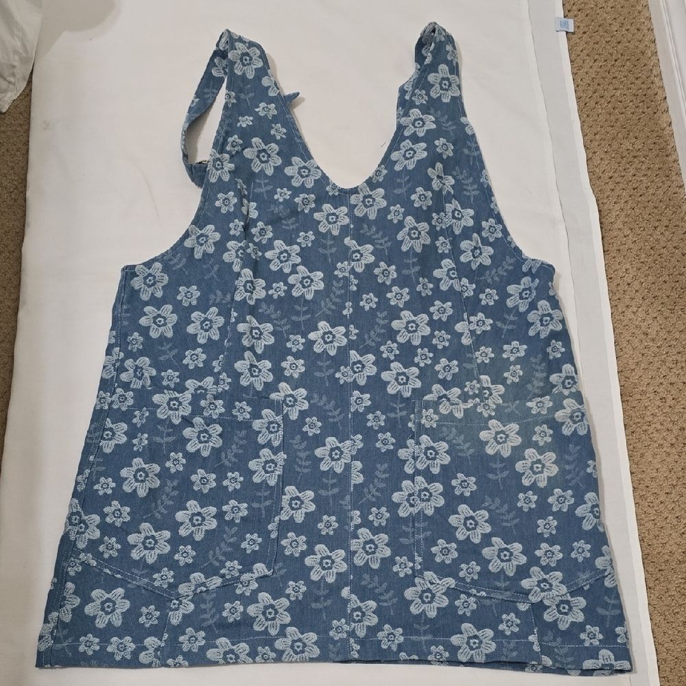 BiBi Blue‎ Floral Tank Top 1X